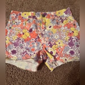 Multicolor Levi girlfriend shorts - size 8